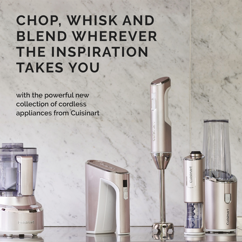 Win the Cuisinart Cordless Collection - Rachel Khoo