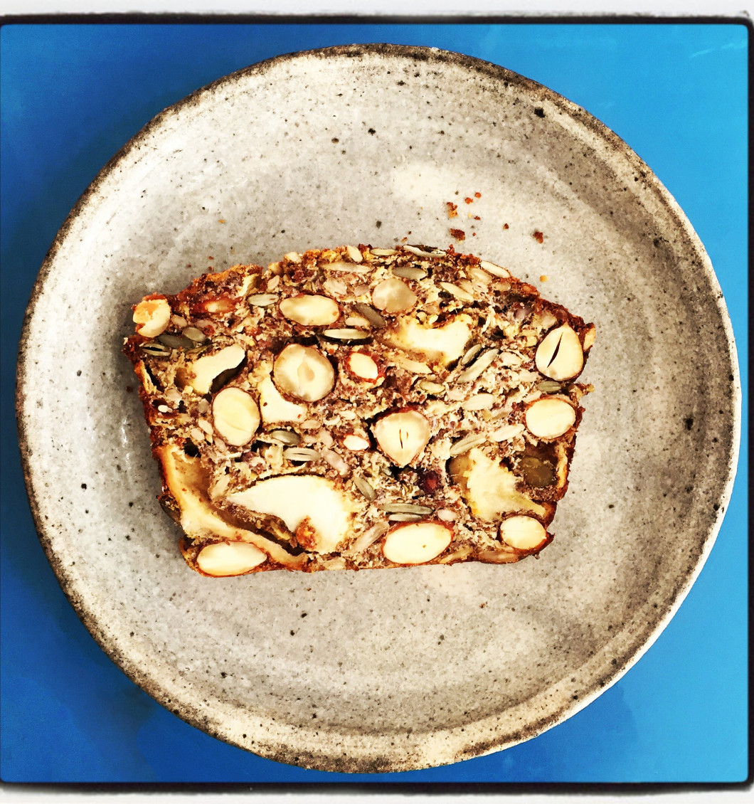 Apple, seed and nut bread {video}